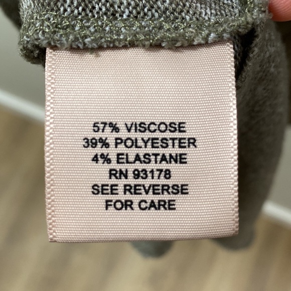 Philosophy | Olive heather Half Sleeve Slouchy Top - Picture 4 of 5